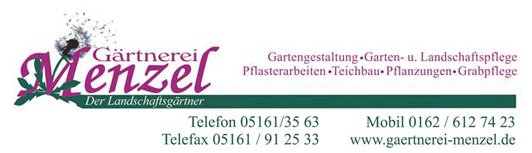 Gärtnerei Menzel - Der Landschaftsgärtner